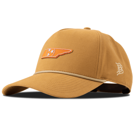 University of Tennessee "Tennessee Orange" Canvas 5 Panel Rope Wheat