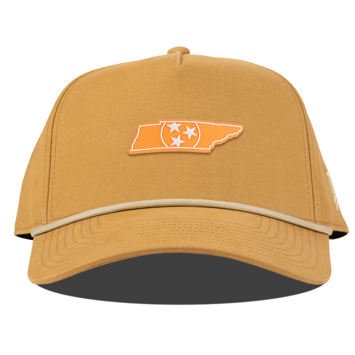 University of Tennessee "Tennessee Orange" Canvas 5 Panel Rope Wheat