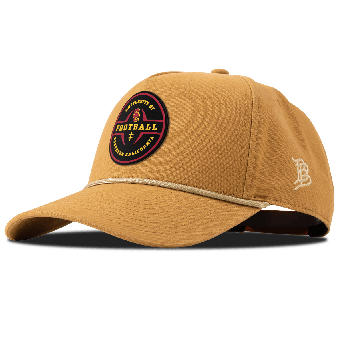 University of Southern California "USC Football Legacy" Curved Canvas 5 Panel Rope Wheat