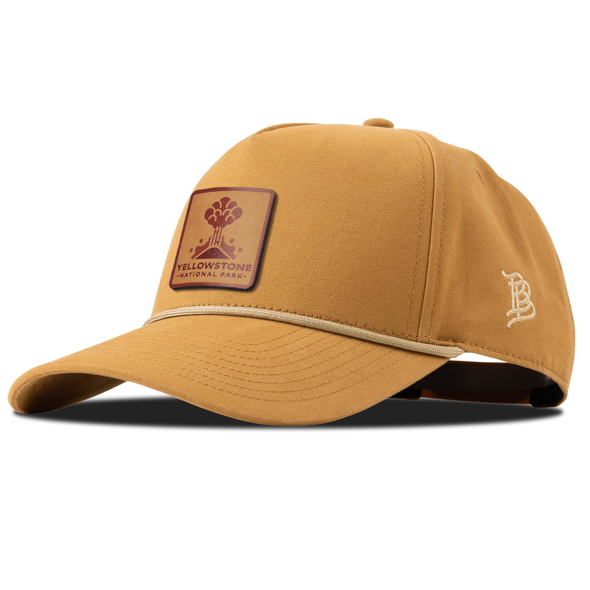 Yellowstone National Park Canvas 5 Panel Rope Wheat