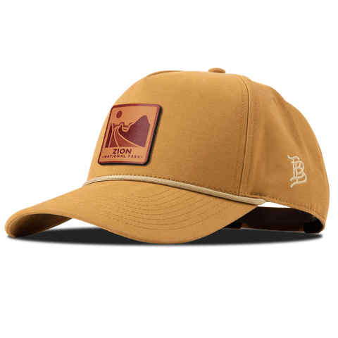 Zion National Park Canvas 5 Panel Rope Wheat