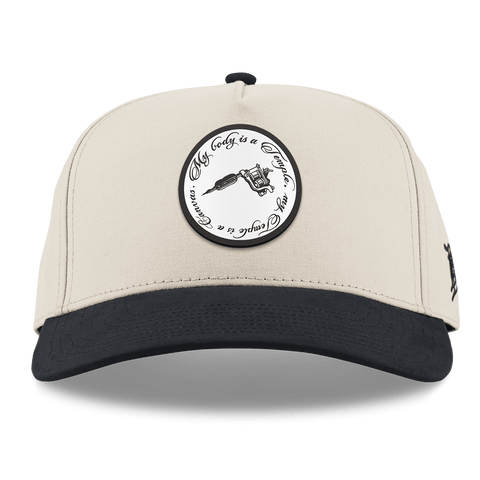 Artist Choice Curved 5 Panel Canvas Beige/Vintage Black