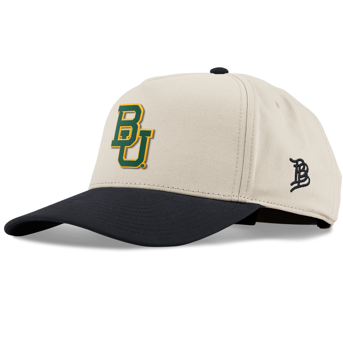 Baylor University "Baylor Team Logo" Curved 5 Panel Canvas Beige/Vintage Black