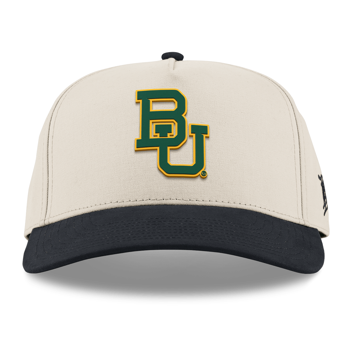 Baylor University "Baylor Team Logo" Curved 5 Panel Canvas Beige/Vintage Black