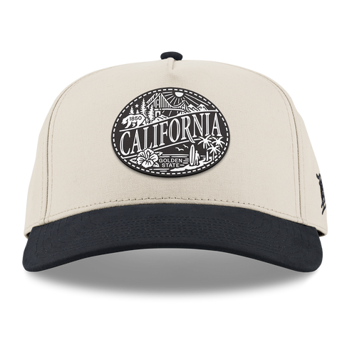 California Traveler Curved 5 Panel Canvas