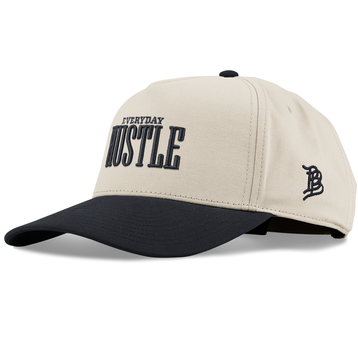 Everyday Hustle Curved 5 Panel Canvas Beige/Vintage Black