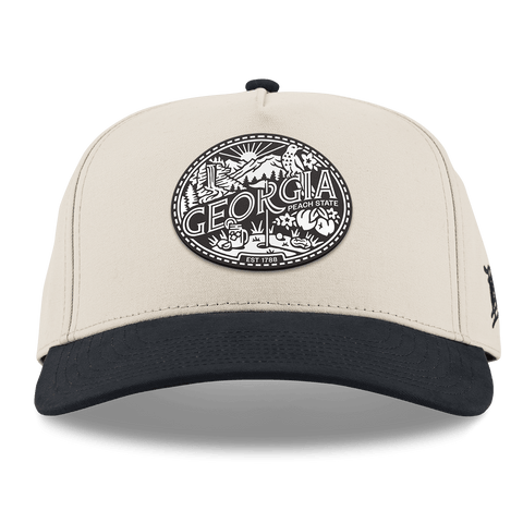 Georgia Traveler Curved 5 Panel Canvas Beige/Vintage Black