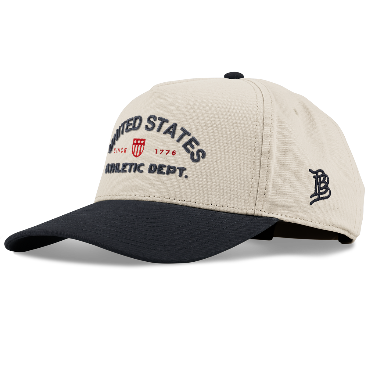 Heritage League Curved 5 Panel Canvas Beige/Vintage Black