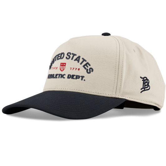 Heritage League Curved 5 Panel Canvas Beige/Vintage Black