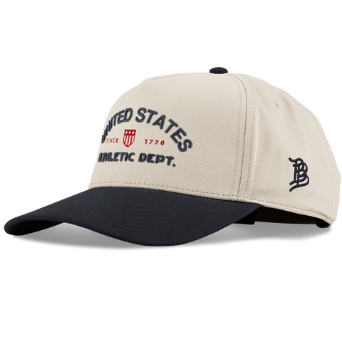 Heritage League Curved 5 Panel Canvas Beige/Vintage Black