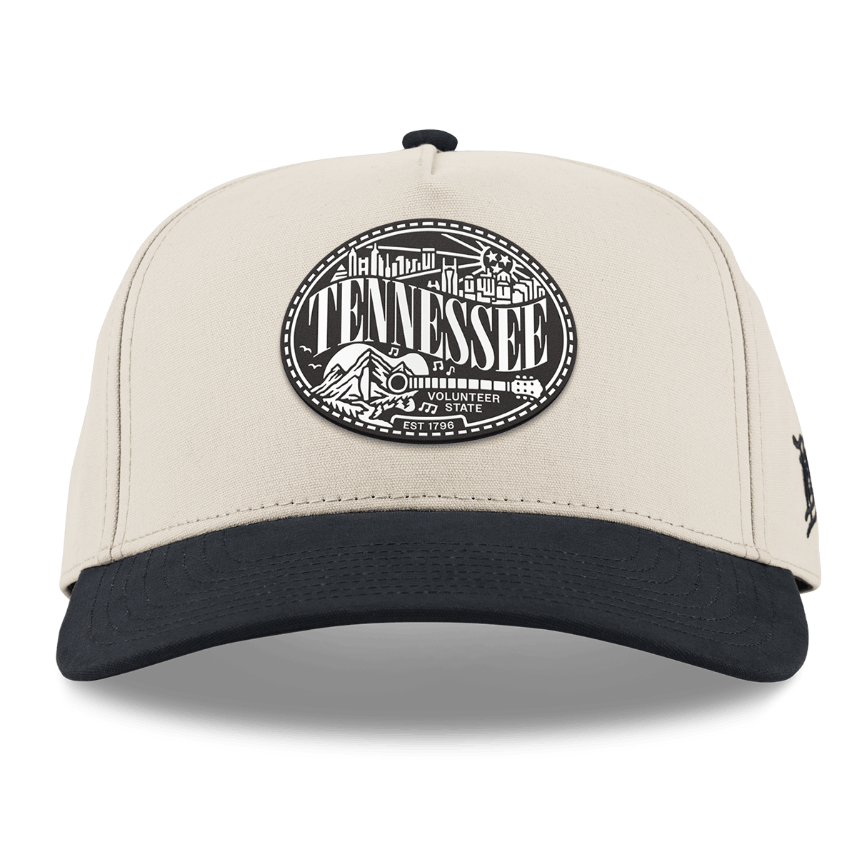 Tennessee Traveler Curved 5 Panel Canvas Beige/Vintage Black