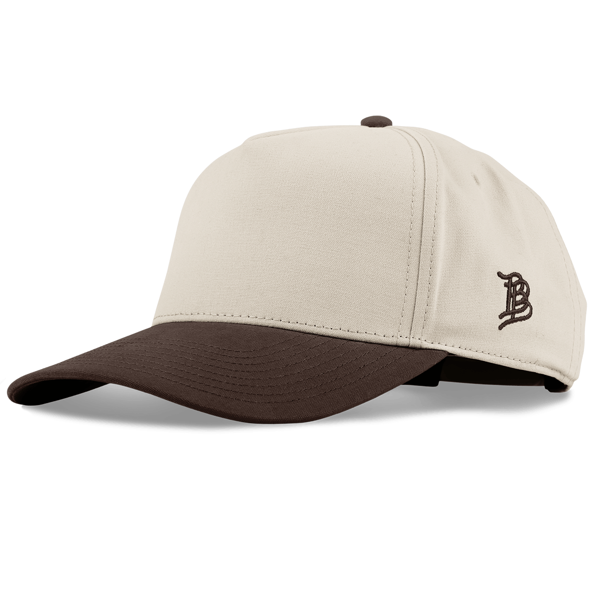 Bare Curved 5 Panel Canvas Beige/Vintage Brown