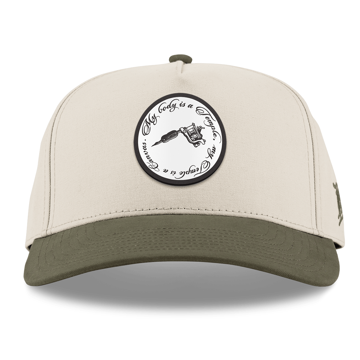 Artist Choice Curved 5 Panel Canvas Beige/Vintage Loden