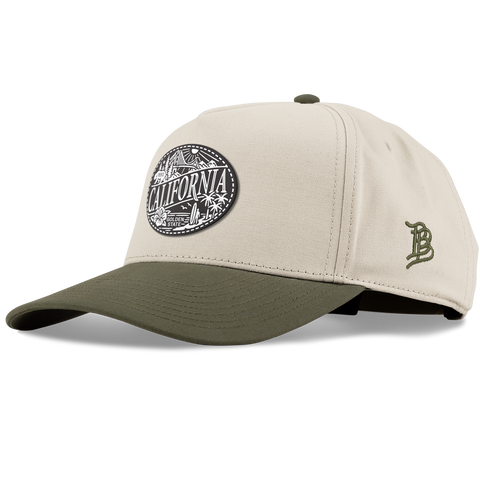 California Traveler Curved 5 Panel Canvas