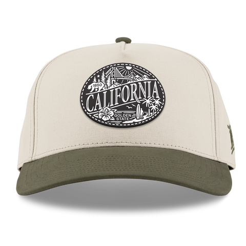 California Traveler Curved 5 Panel Canvas