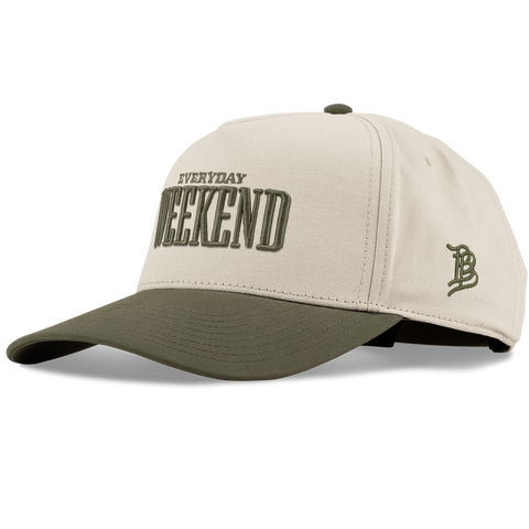 Everyday Weekend Curved 5 Panel Canvas Beige/Vintage Loden