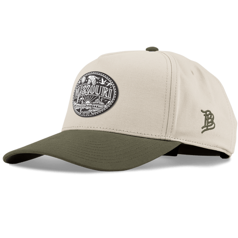 Missouri Traveler Curved 5 Panel Canvas Beige/Vintage Loden