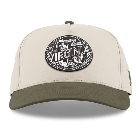 Virginia Traveler Curved 5 Panel Canvas