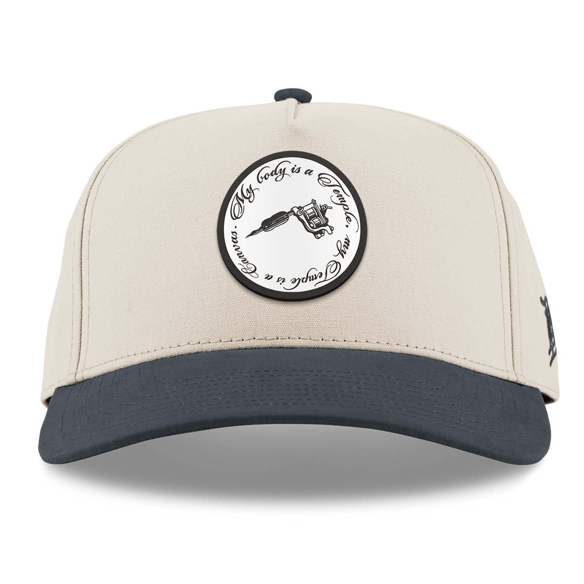 Artist Choice Curved 5 Panel Canvas Beige/Vintage Navy
