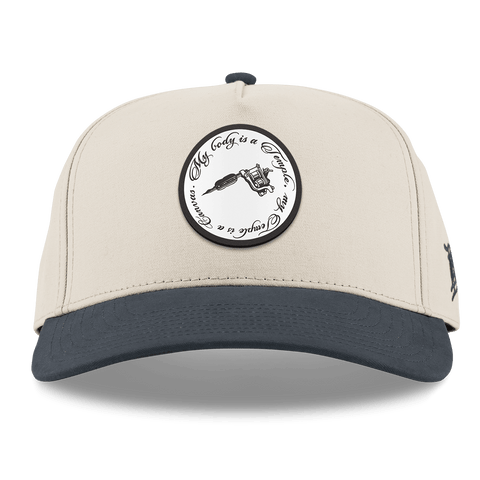 Artist Choice Curved 5 Panel Canvas Beige/Vintage Navy