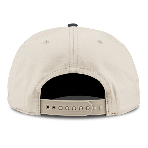 Everyday Athletic Club Curved 5 Panel Canvas Back Beige/Vintage Navy