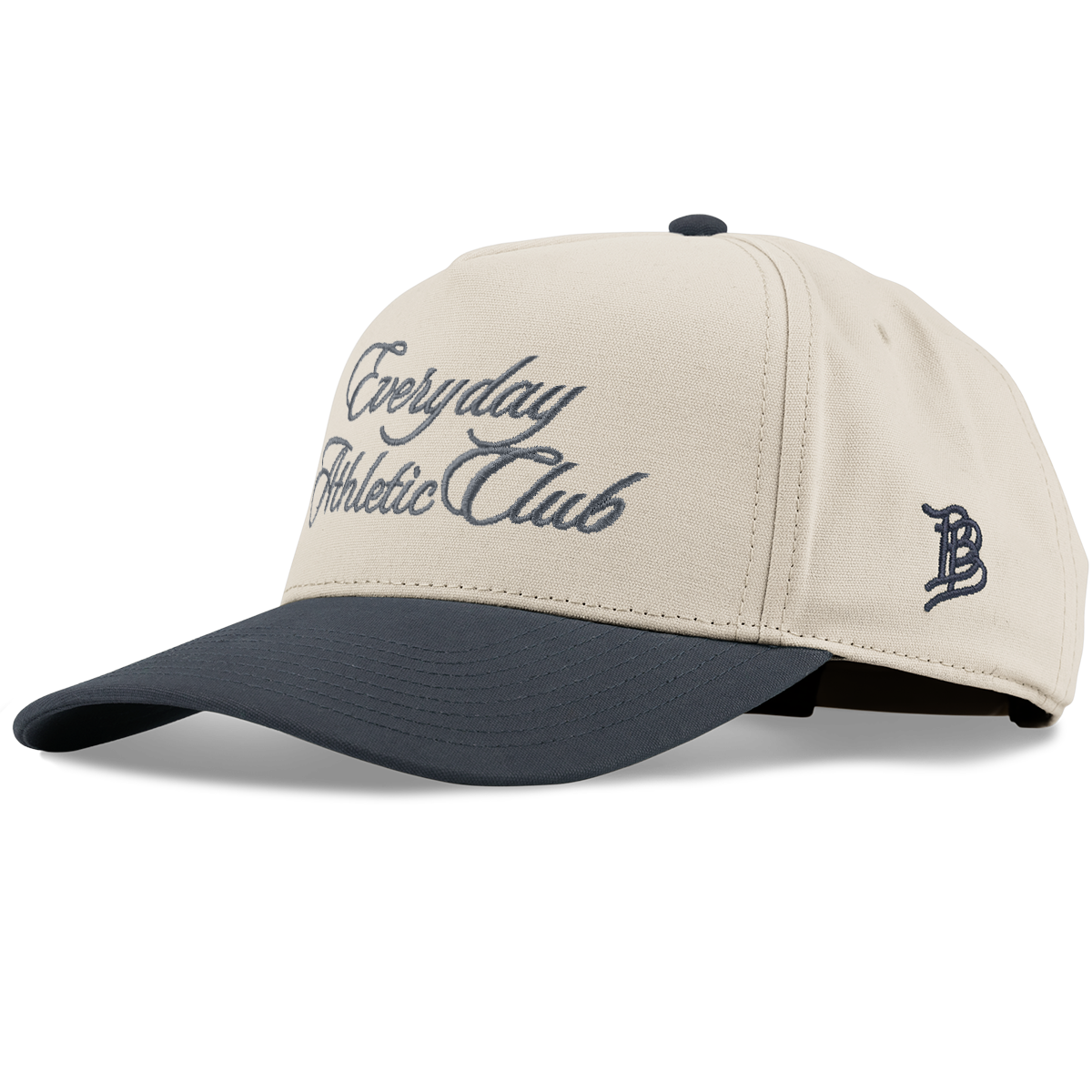 Everyday Athletic Club Curved 5 Panel Canvas Beige/Vintage Navy