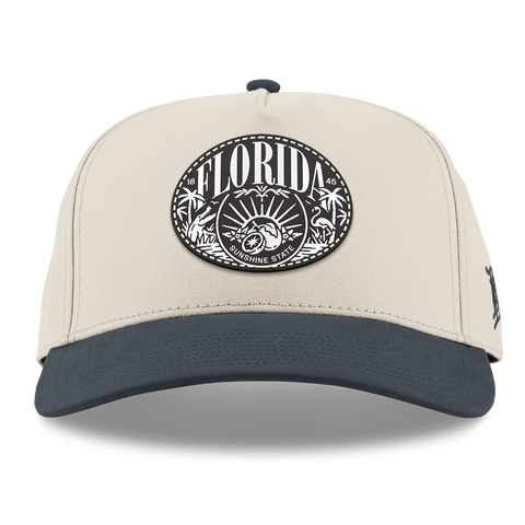 Florida Traveler Curved 5 Panel Canvas