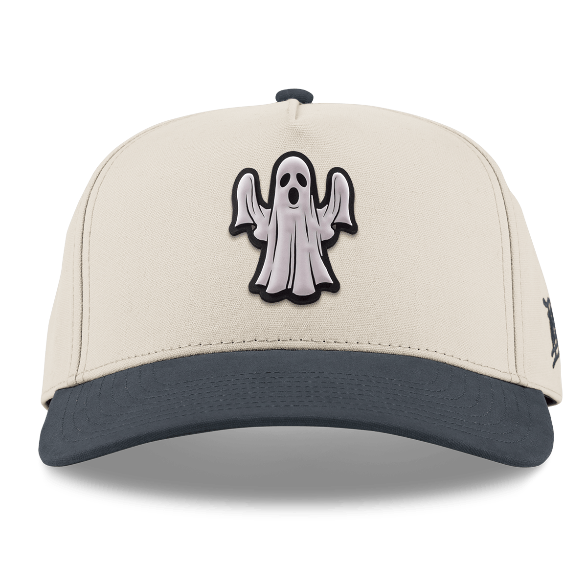 Ghostly PVC Curved 5 Panel Canvas Beige/Vintage Navy