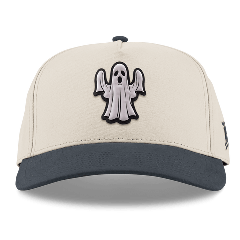 Ghostly PVC Curved 5 Panel Canvas Beige/Vintage Navy