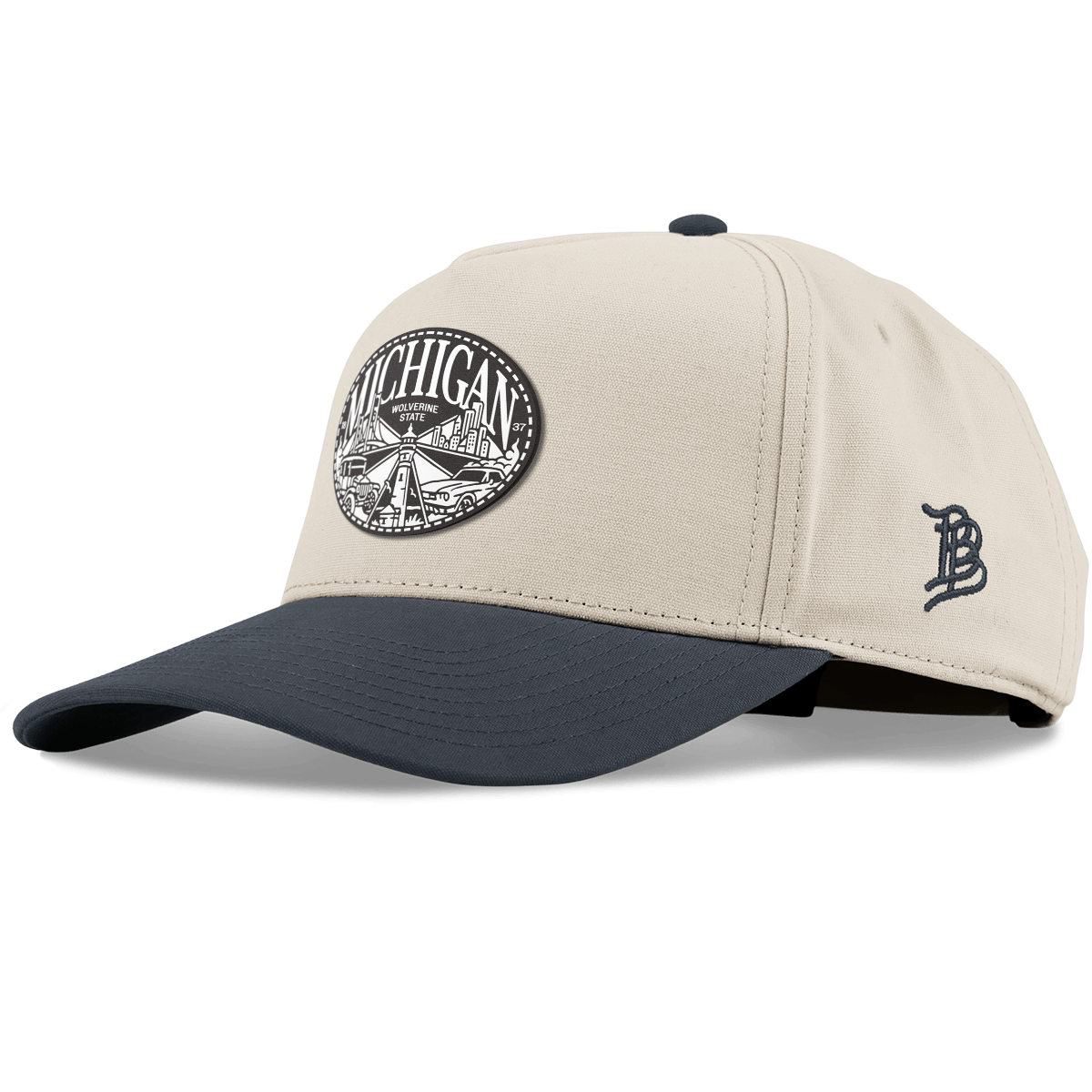 Michigan Traveler Curved 5 Panel Canvas