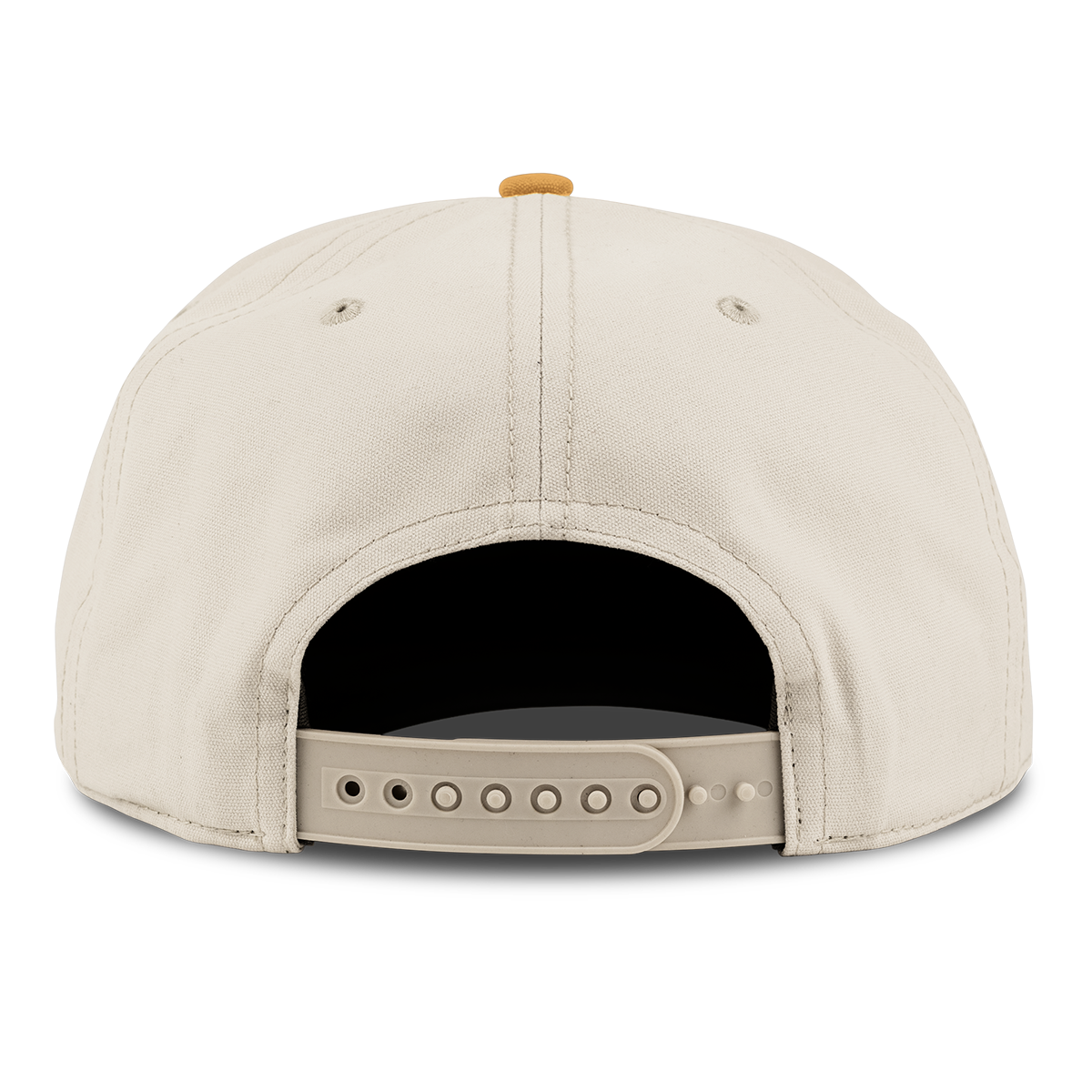 Bare Curved 5 Panel Canvas Back Beige/Wheat