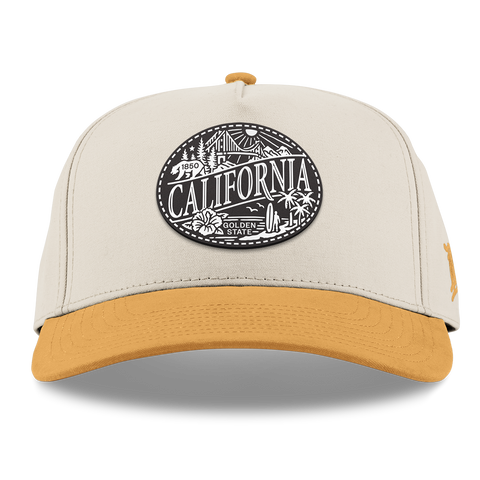 California Traveler Curved 5 Panel Canvas