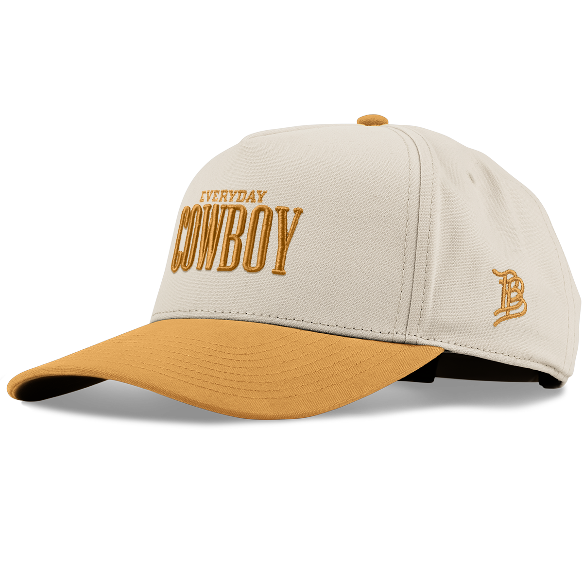 Everyday Cowboy Curved 5 Panel Canvas Beige/Wheat