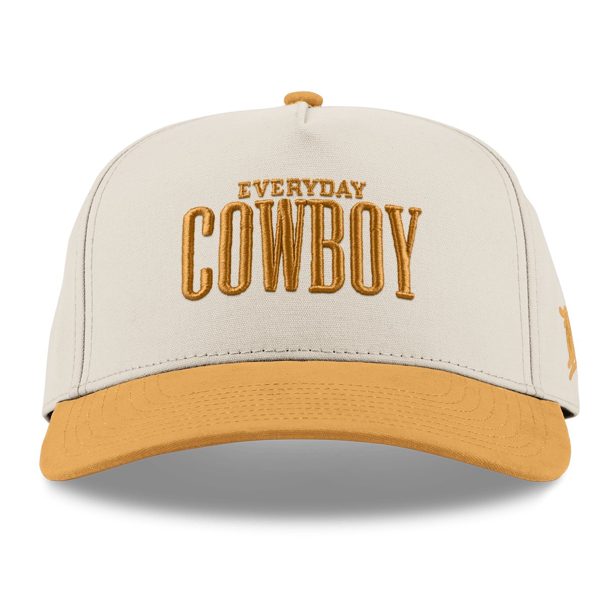 Everyday Cowboy Curved 5 Panel Canvas Beige/Wheat