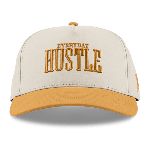 Everyday Hustle Curved 5 Panel Canvas Beige/Wheat