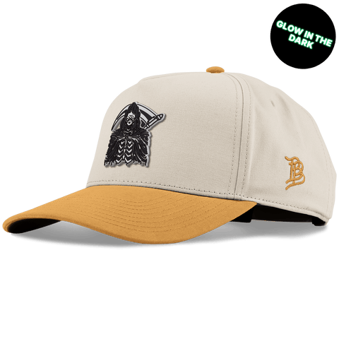 Grim Reaper Glow Curved 5 Panel Canvas Beige/Wheat