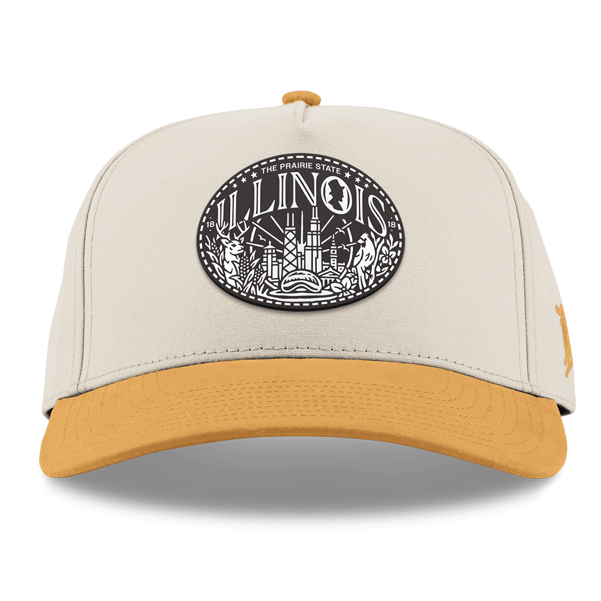 Illinois Traveler Curved 5 Panel Canvas Beige/Wheat