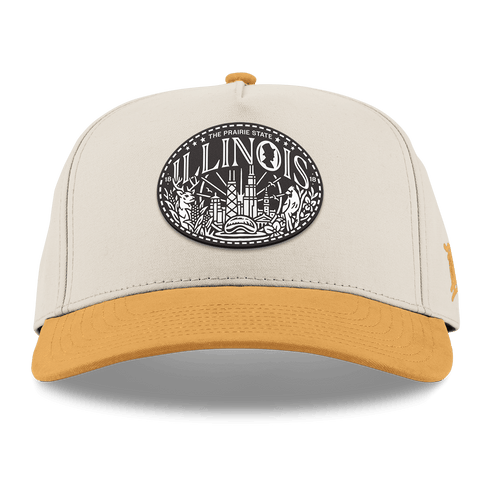 Illinois Traveler Curved 5 Panel Canvas Beige/Wheat