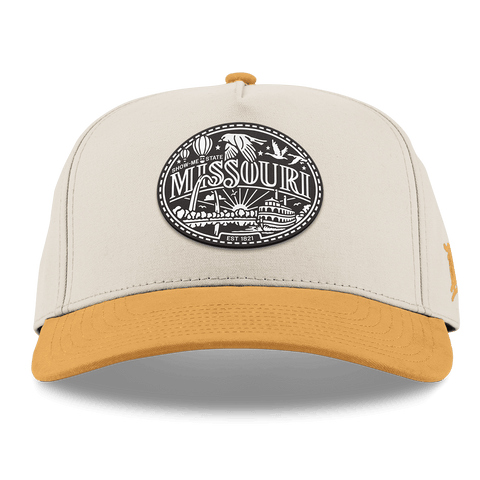 Missouri Traveler Curved 5 Panel Canvas Beige/Wheat