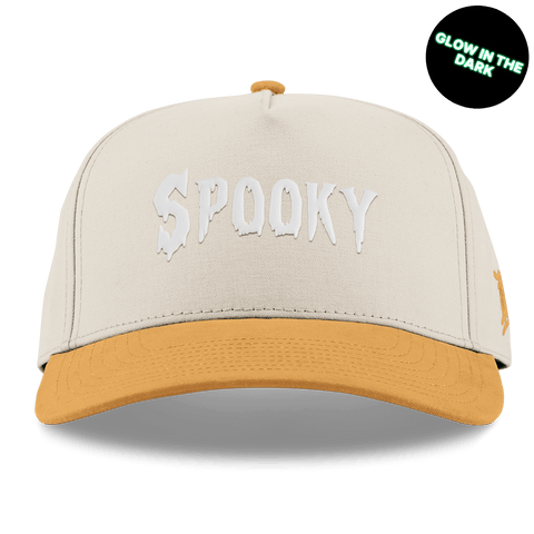 Spooky Glow Curved 5 Panel Canvas Beige/Wheat
