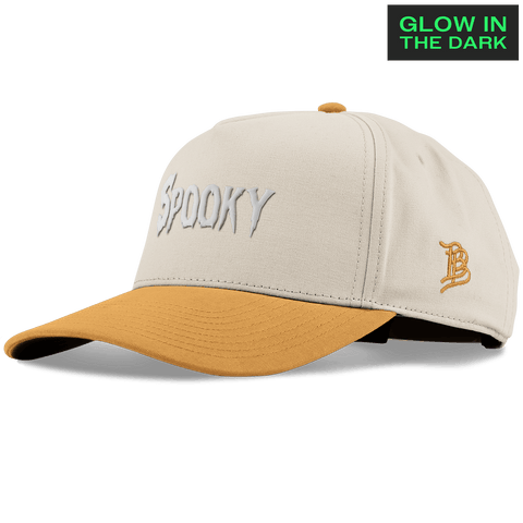 Spooky Glow Curved 5 Panel Canvas Beige/Vintage Wheat