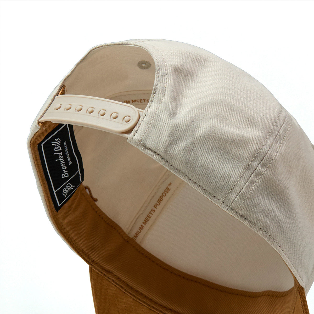 Bare Curved 5 Panel Canvas Beige/Wheat