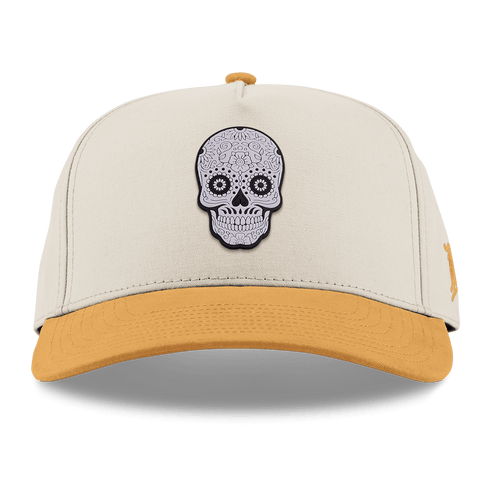 Sugur Skull PVC Curved 5 Panel Canvas Beige/Wheat