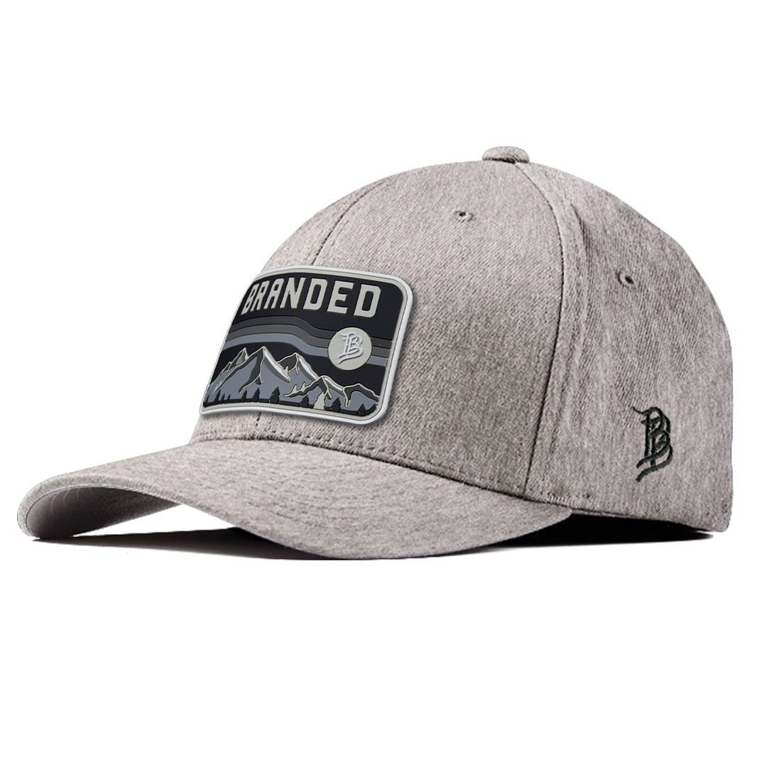 Midnight Horizon Flexfit Fitted Front Heather Gray