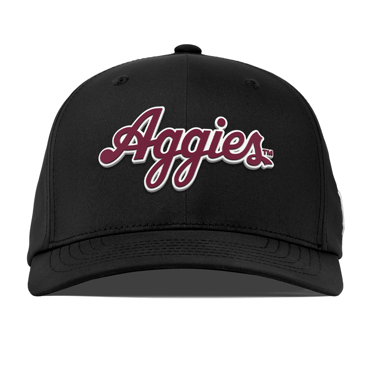 Texas A&M University "Aggies Script" Flexfit Performance Fitted Black
