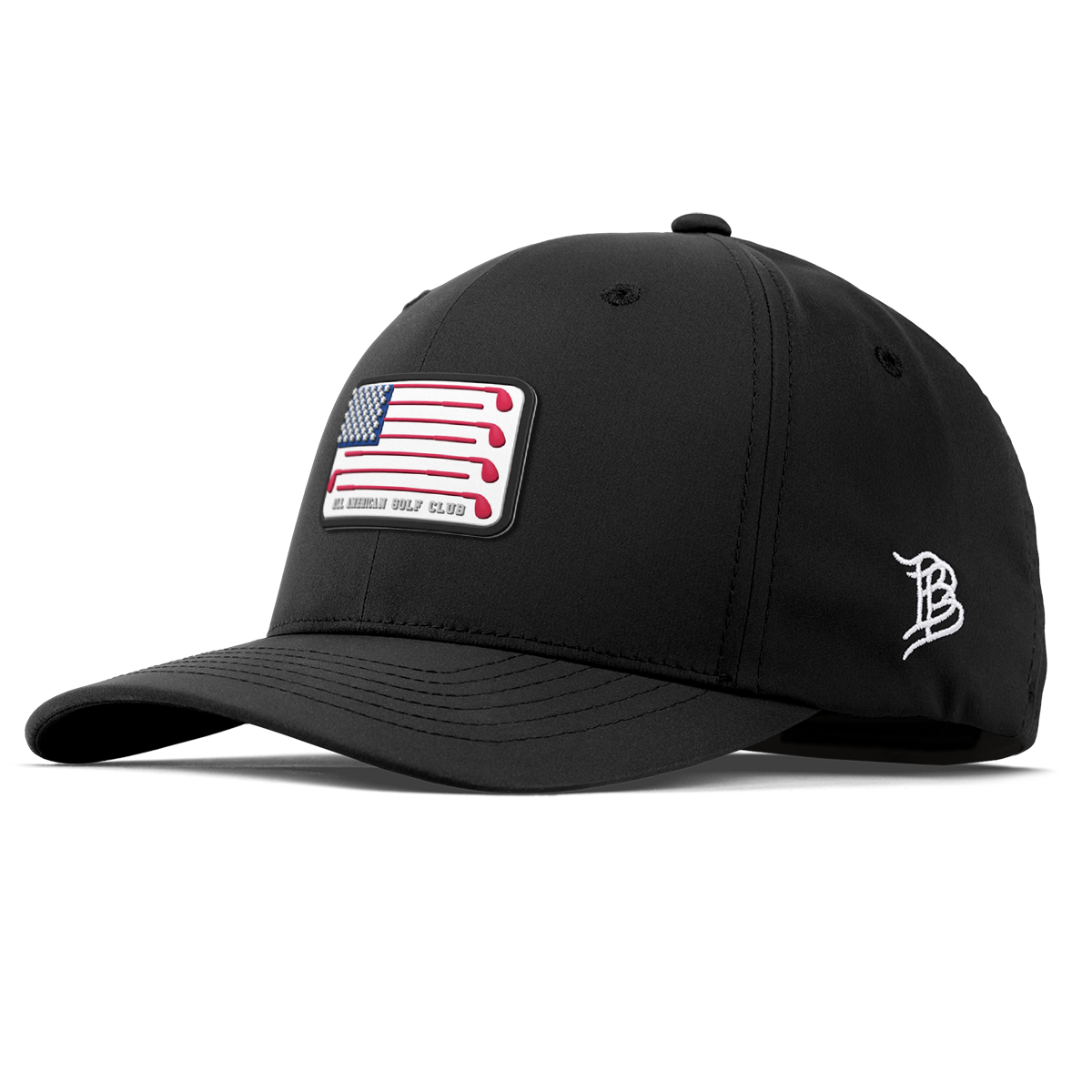 Hailey Ostrom "All American Golf Club" Flexfit Performance Fitted Black