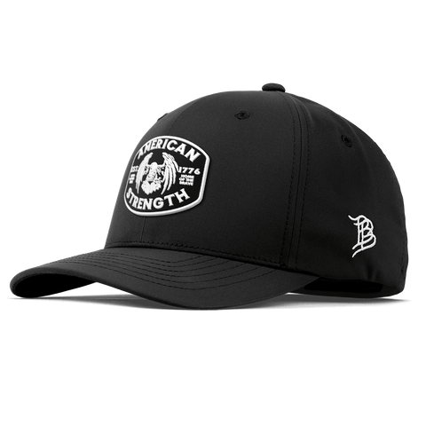 American Strength Flexfit Performance Fitted Black