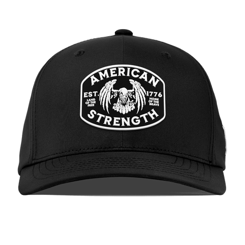 American Strength Flexfit Performance Fitted Black