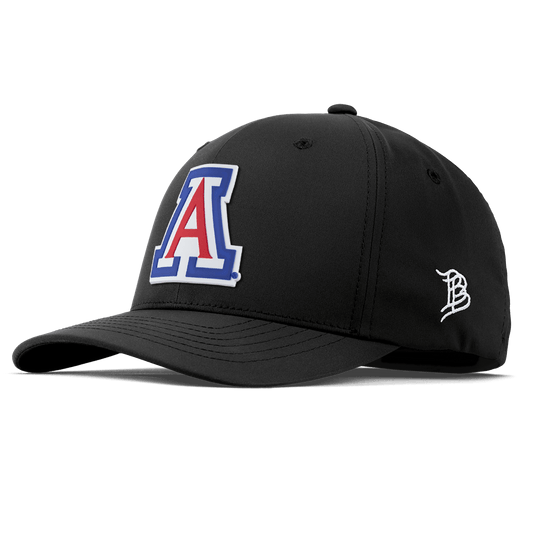 University of Arizona "Arizona Block" Flexfit Performance Fitted Black