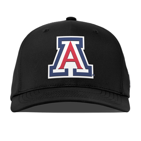 University of Arizona "Arizona Block" Flexfit Performance Fitted Black